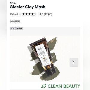 Glacier Clay Mask — Green Purifying Face Mask